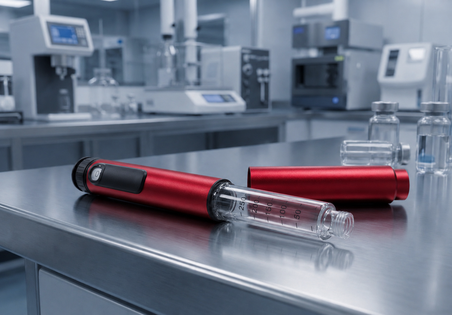 Research Peptide Pen V4 Red