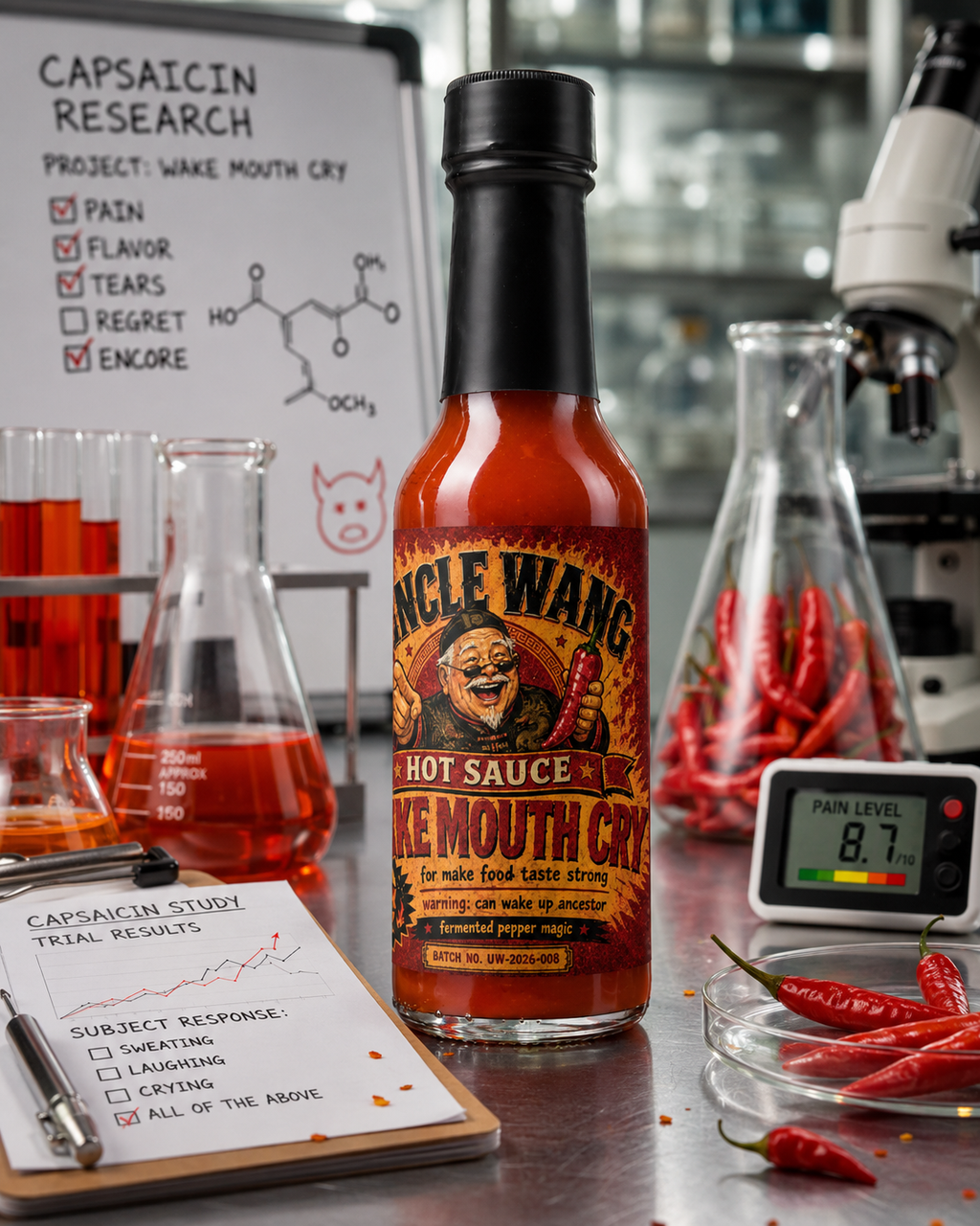 Uncle Wang Make Mouth Cry Hot Sauce