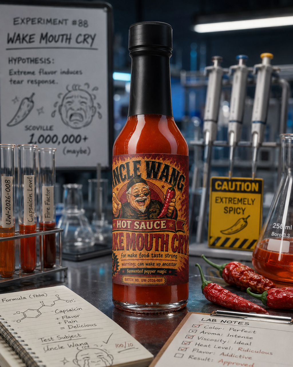 Uncle Wang Make Mouth Cry Hot Sauce
