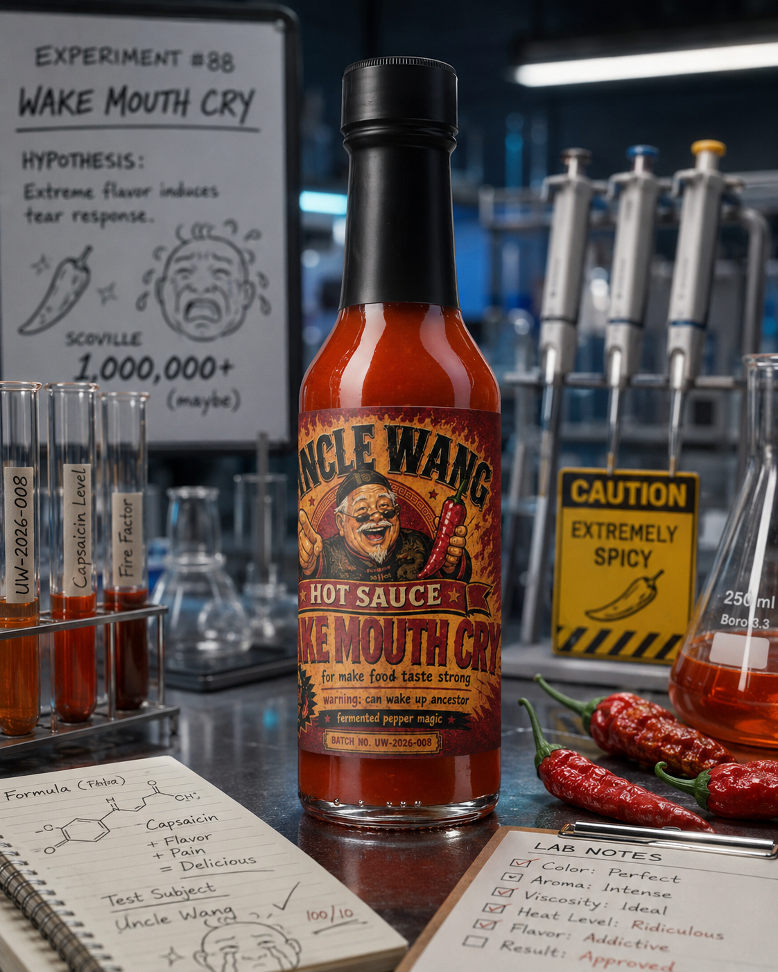 Uncle Wang Make Mouth Cry Hot Sauce
