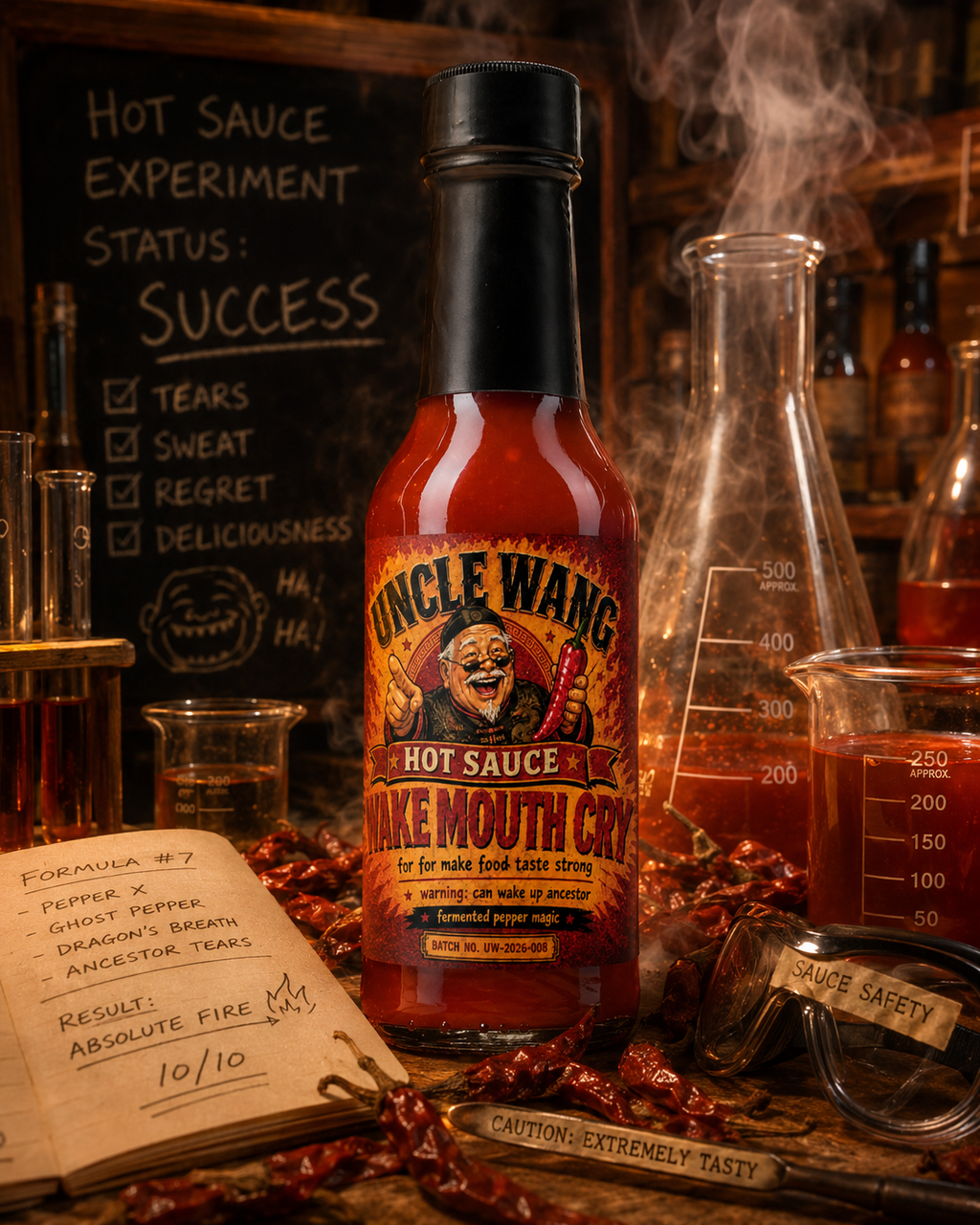 Uncle Wang Make Mouth Cry Hot Sauce