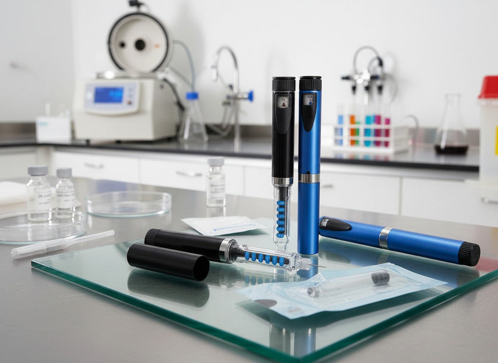 Peptide Critic Research Pen Blue V2