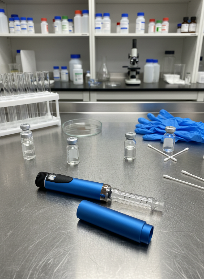 Peptide Critic Research Pen Blue V2