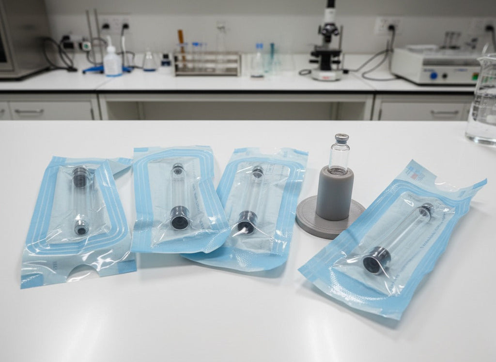 3ML glass Cartridges for peptide research pens x10