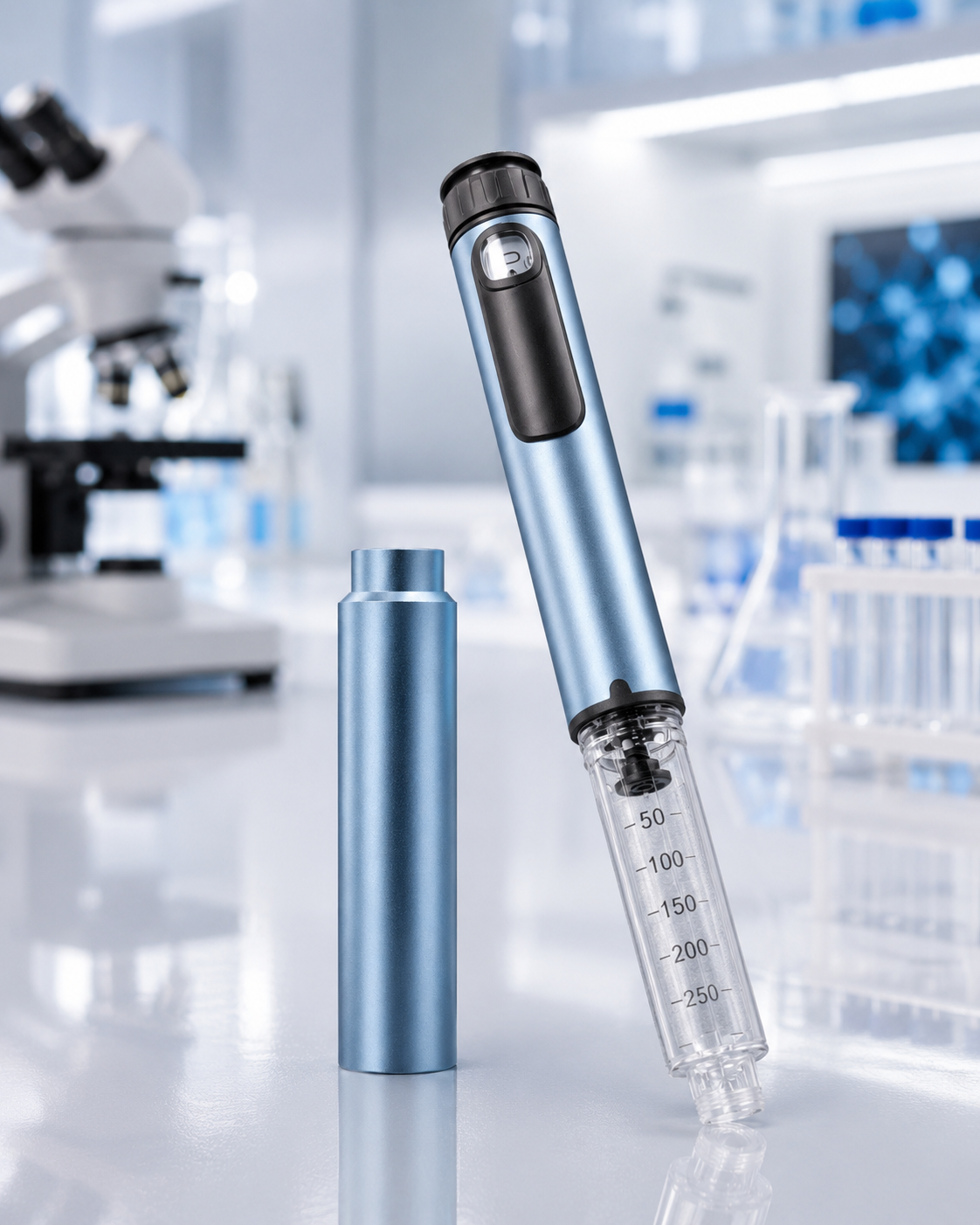 Research Peptide Pen V4 Blue